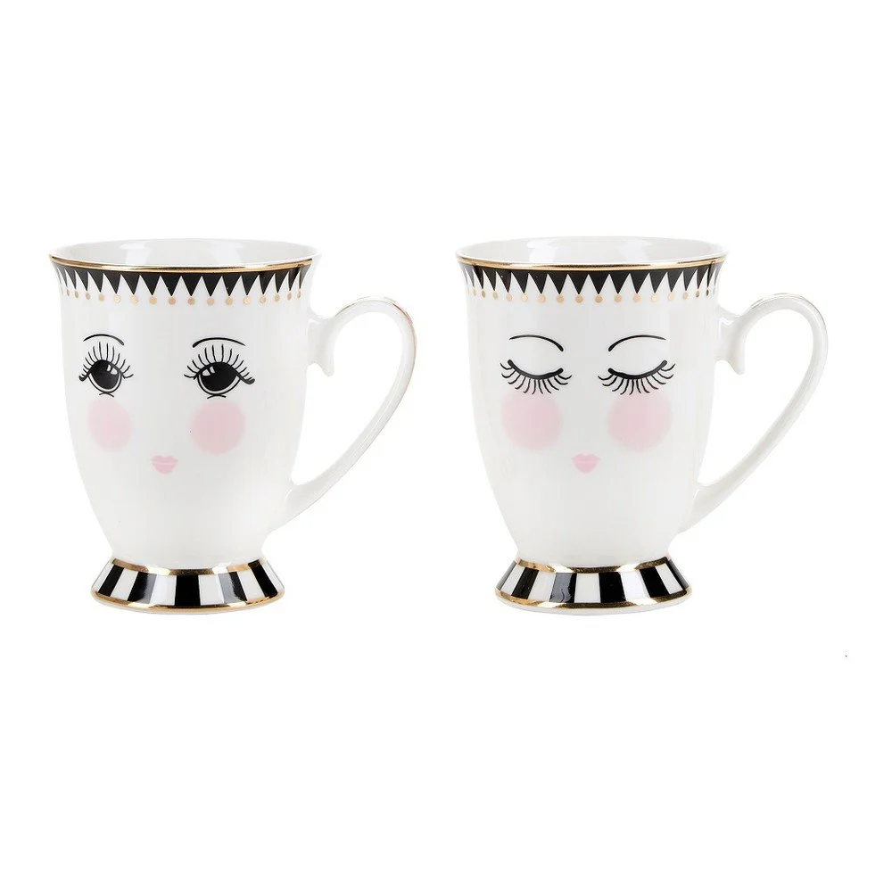 Sada 2 porcelánových hrnků Miss Étoile Icons v:1434661
