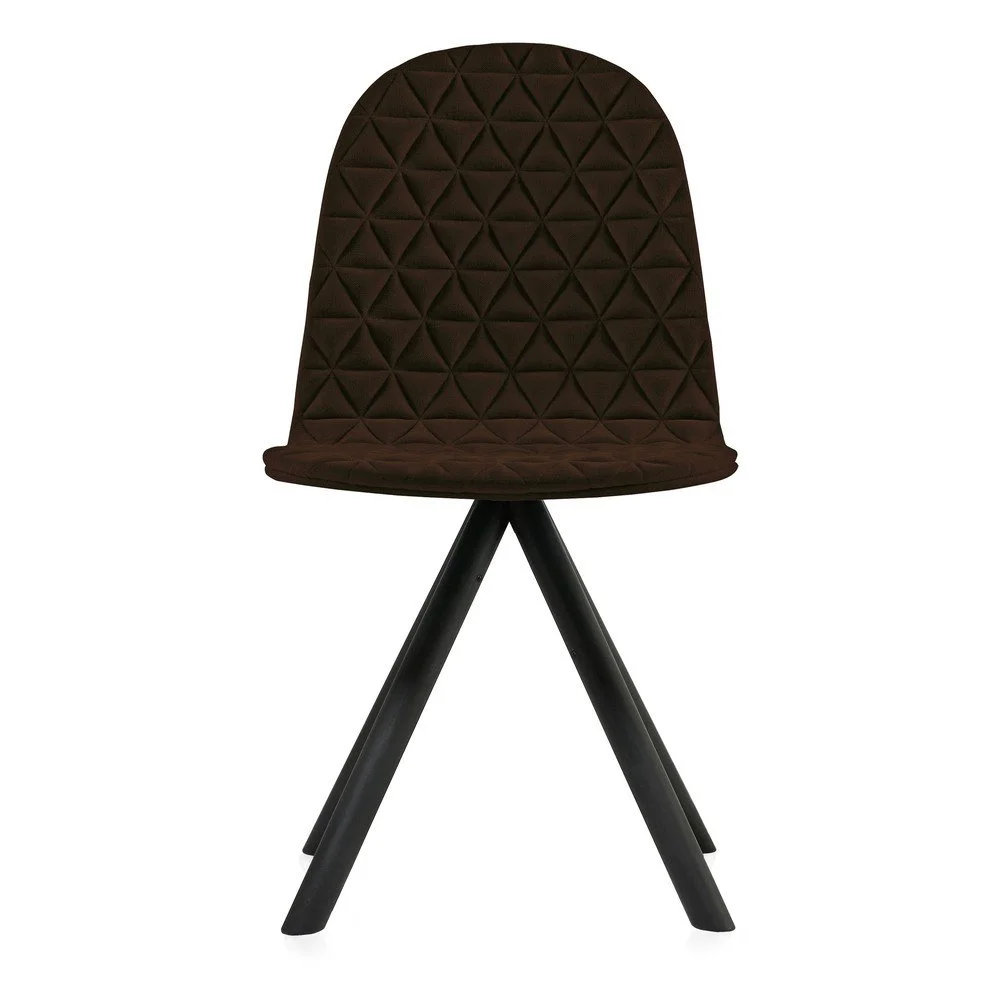 Hnědá židle s černými nohami IKER Mannequin Triangle v:746580