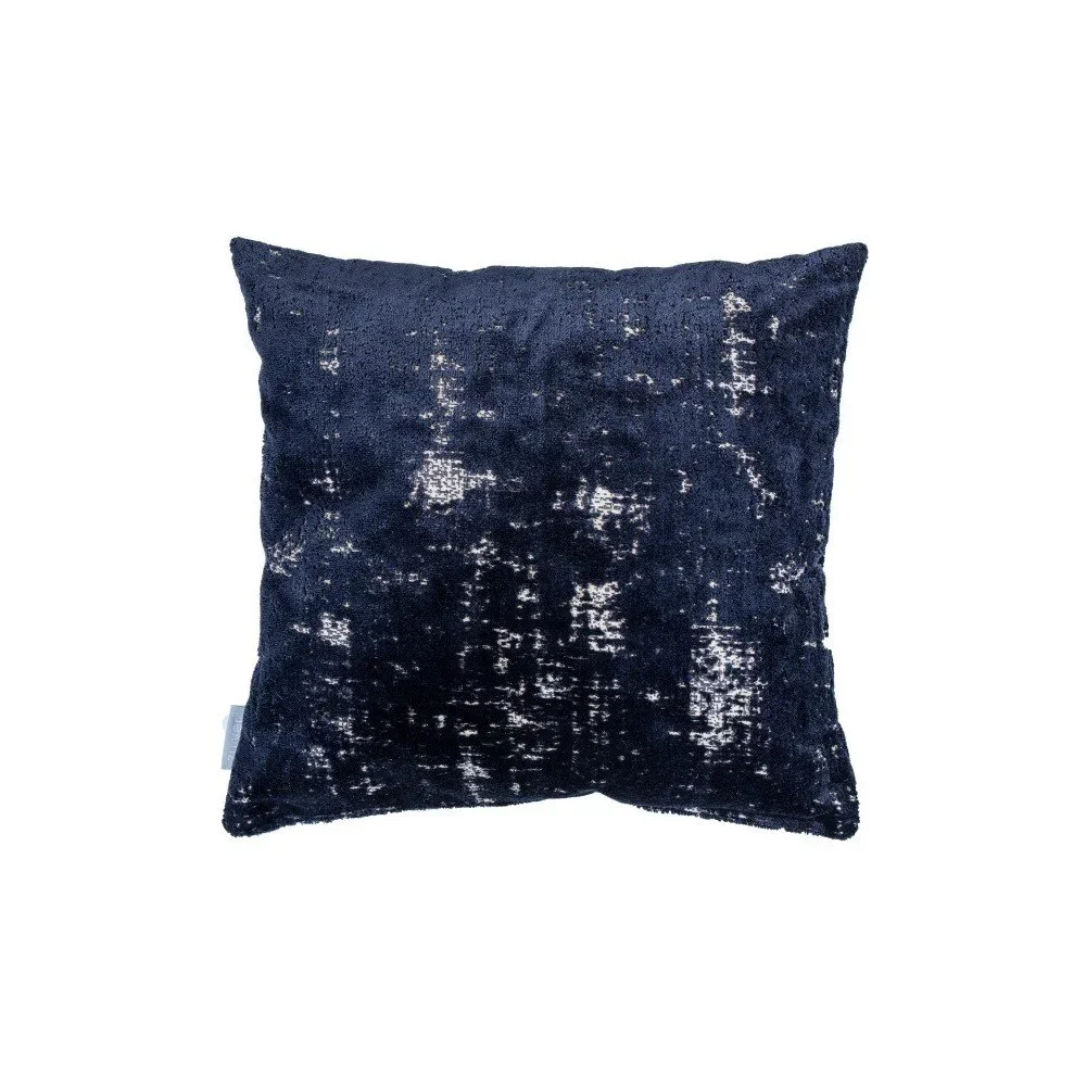 Tmavě modrý polštář s výplní Zuiver Sarona Vintage, 45 x 45 cm v:952146
