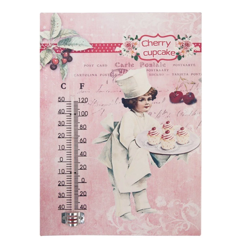 Venkovní teploměr Clayre & Eef Sweet Cook v:797200