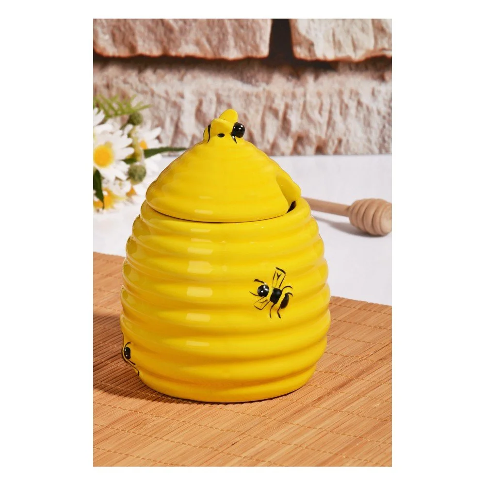 Dóza na med ve tvaru úlu s víčkem Kutahya Honey v:1106846