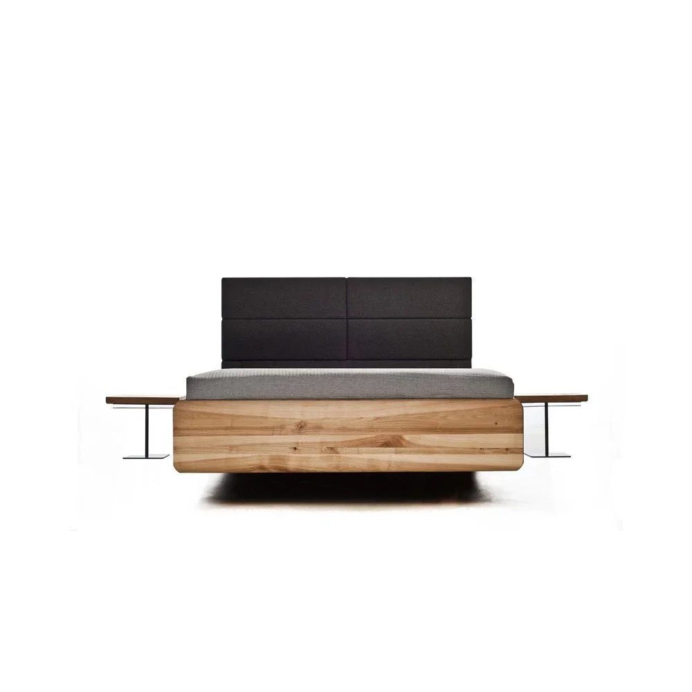 Postel z olejovaného jasanového dřeva Mazzivo Boxspring, 200 x 210 cm v:1092526