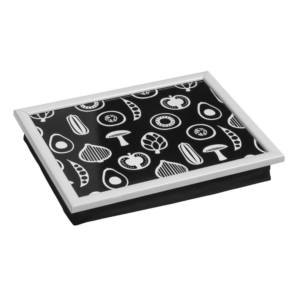 Černobílý podnos Premier Housewares Besa Lab v:720556