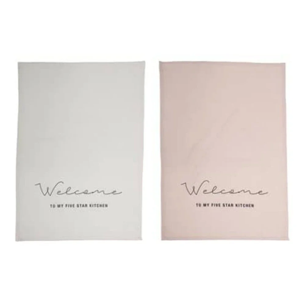Sada 2 kuchyňských utěrek Bloomingville Multi Dago, 50 x 70 cm v:1136396