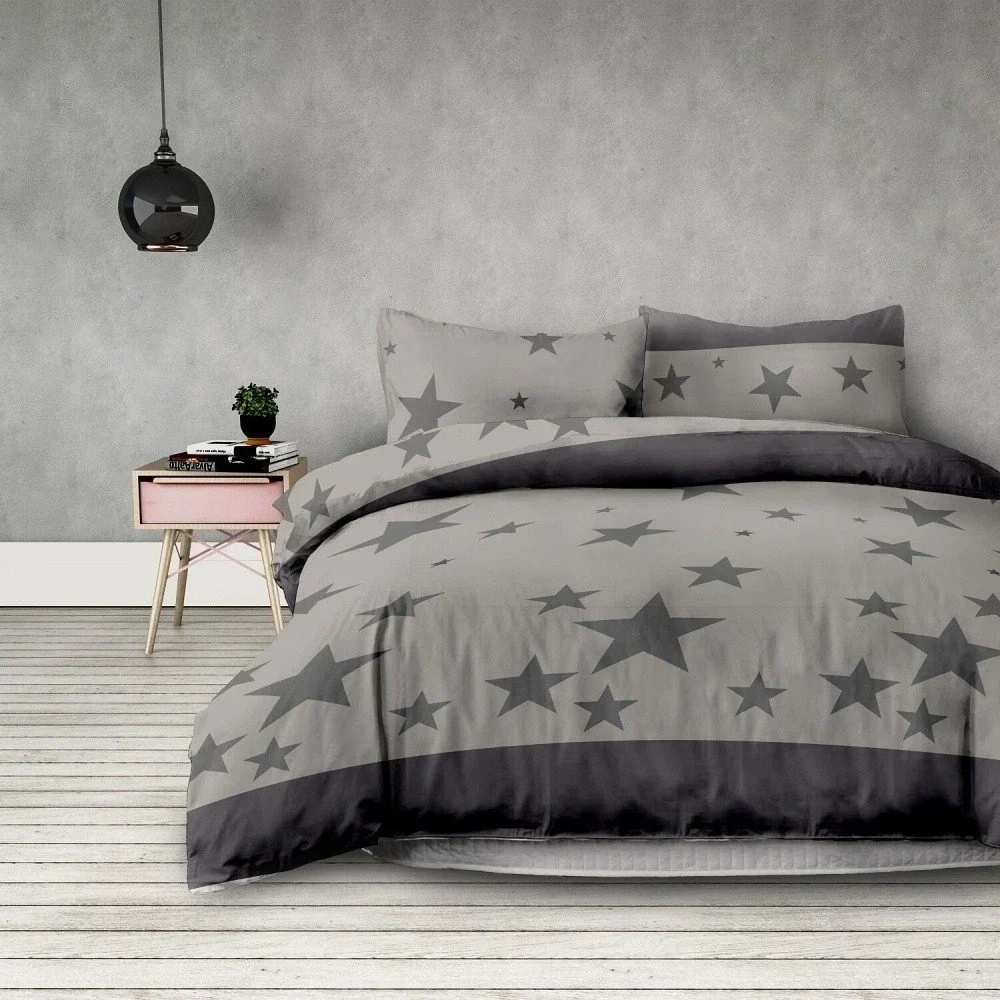Sada povlaku na peřinu a dvou povlaků na polštář z mikrovlákna AmeliaHome Stardust, 200 x 220 cm + 70 x 80 cm v:1190308
