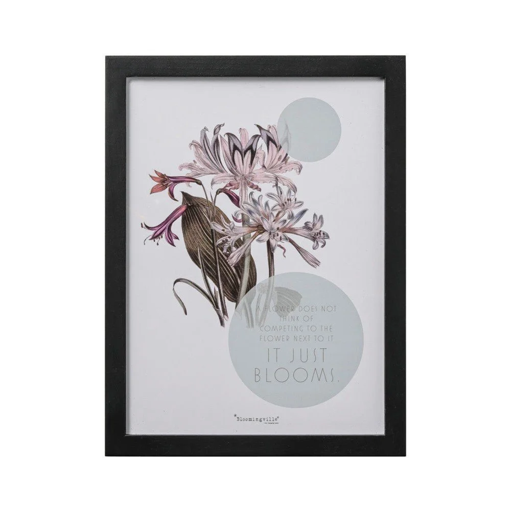 Obraz Bloomingville Flower, 40 x 30 cm v:1136274