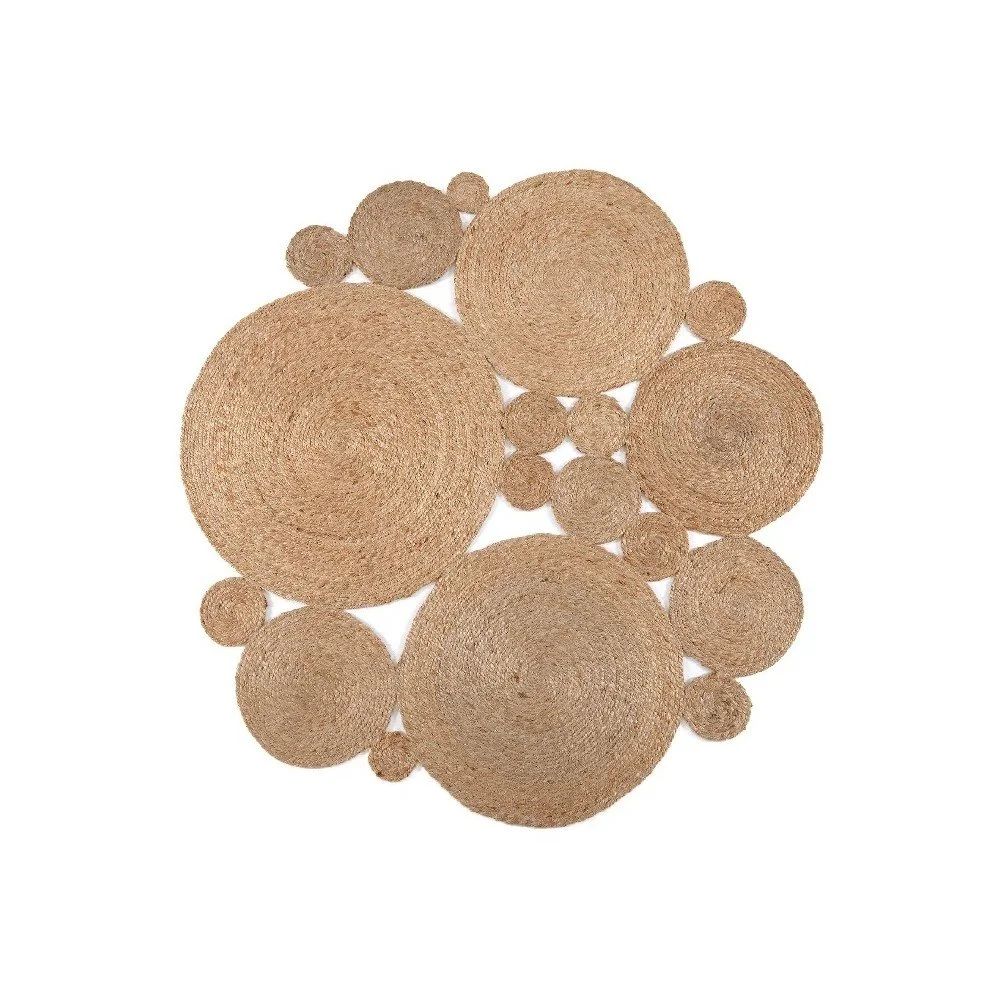 Koberec z juty Linen Couture Rug Joel, ⌀ 150 cm v:1224900