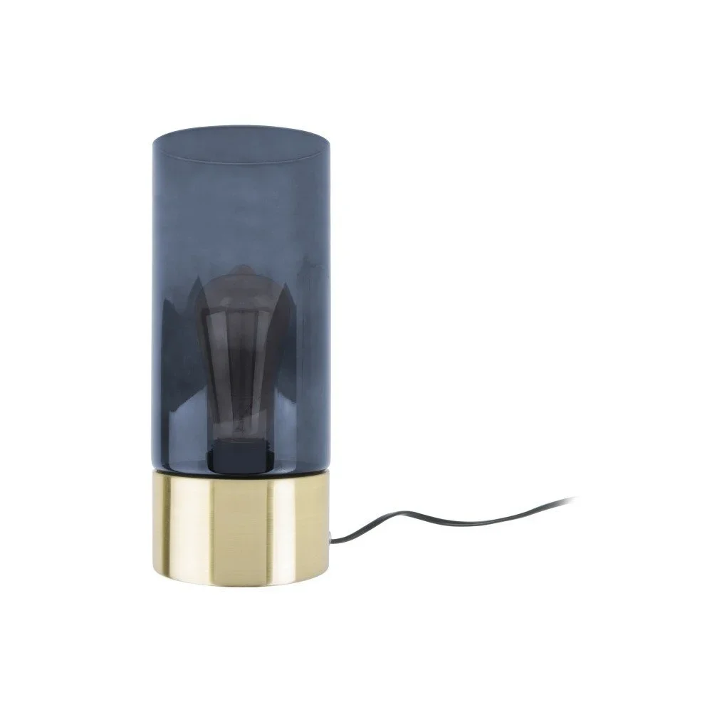 Modrá stolní lampa Leitmotiv LAX v:1178900