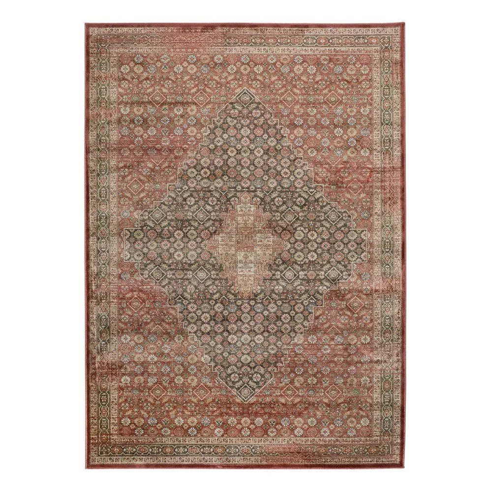Červený koberec z viskózy Universal Rust, 160 x 230 cm v:1345563