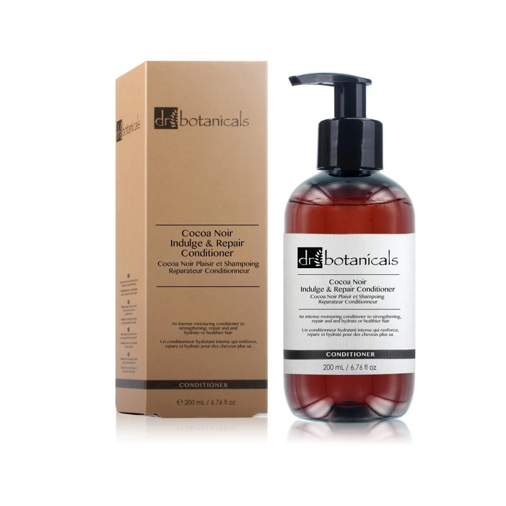 Kondicionér na poškozené vlasy Dr. Botanicals Cocoa Noir Indulge and Repair, 200 ml v:872518