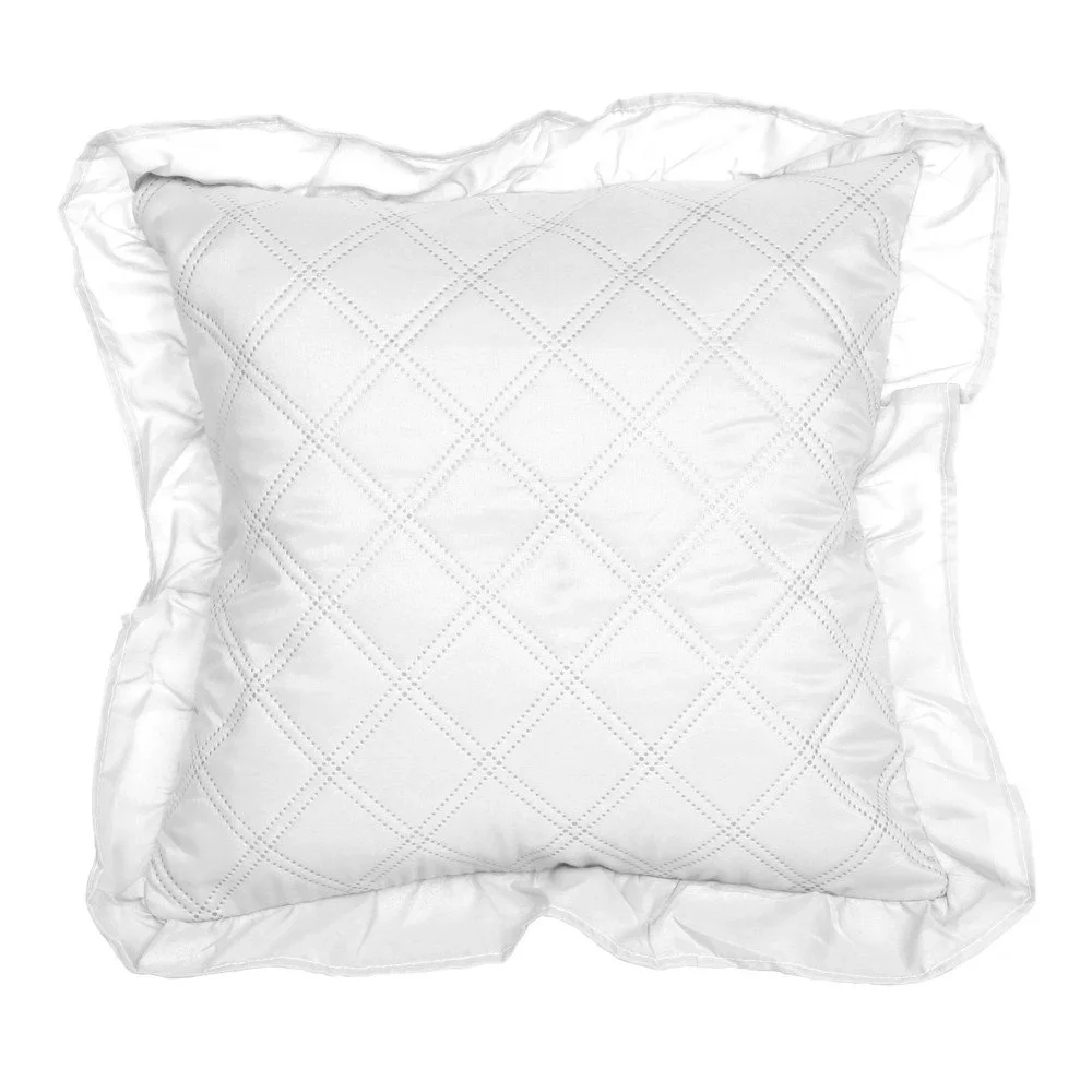 Bílý povlak na polštář Slowdeco Ruff, 40 x 40 cm v:1212390 Bílý povlak na polštář Slowdeco Ruff, 40 x 40 cm v:1212390