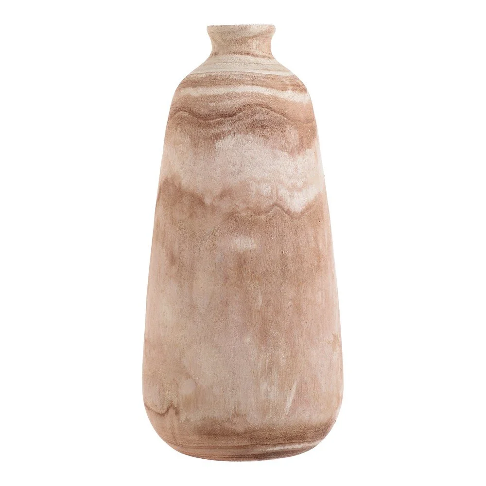 Dřevěná váza InArt Natural, výška 40 cm v:1352225