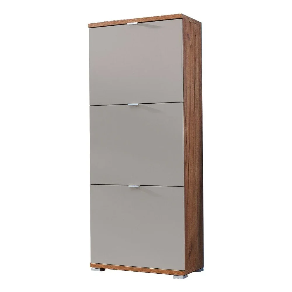 Botník v přírodní barvě se zásuvkami v pískové barvě Germania Colorado, výška 132 cm v:1098404
