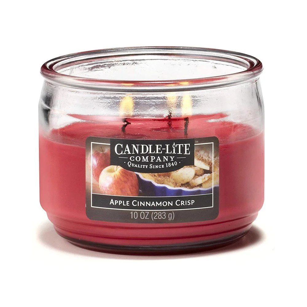 Vonná svíčka ve skle s vůní skořice Candle-Lite, doba hoření až 40 hodin v:1313684