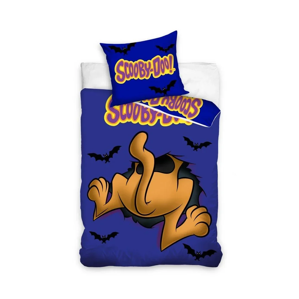 Dětské bavlněné povlečení na jednolůžko CARBOTEX Scooby Doo Azul, 160 x 200 cm v:1312360