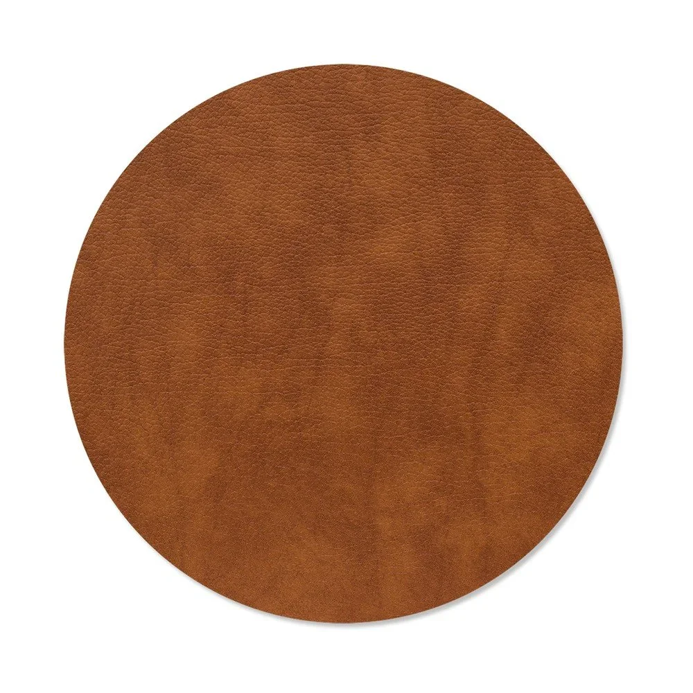Prostírání z eko kůže ø 30 cm Circle M Bull – LIND DNA v:1788216