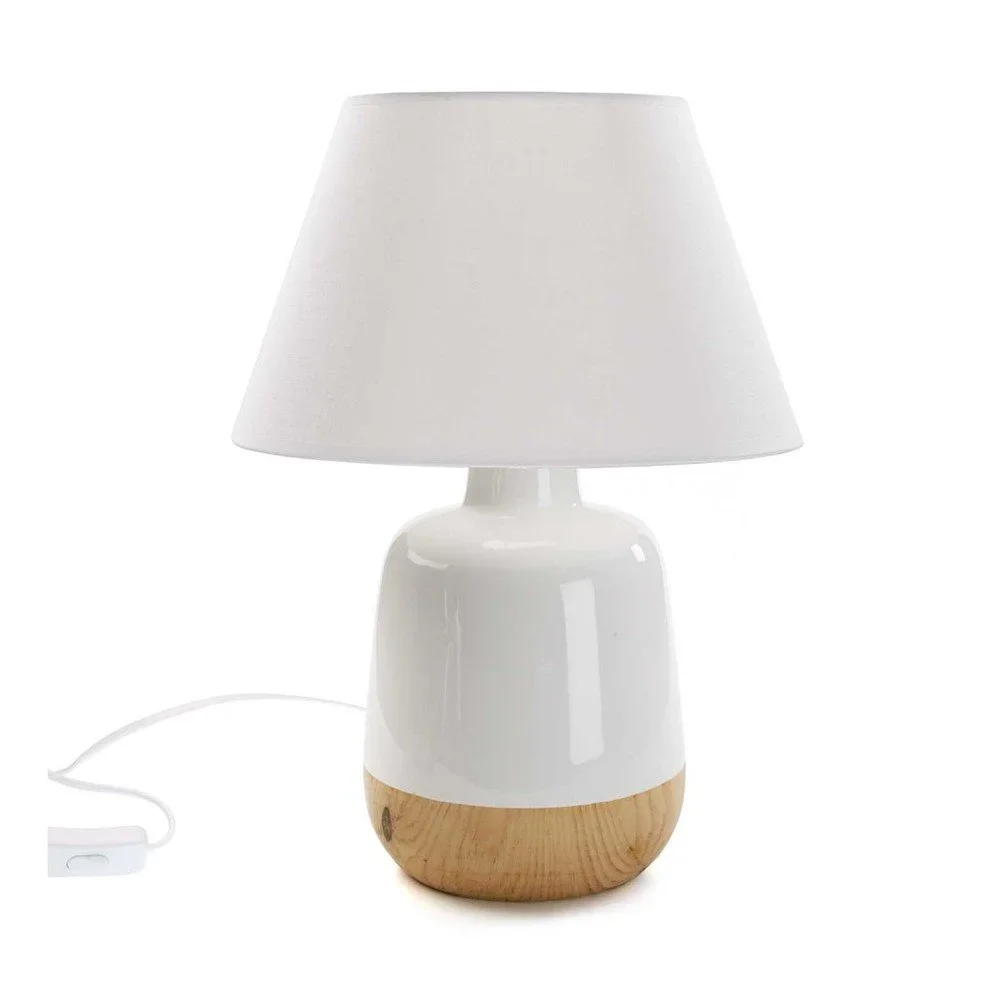 Bílá porcelánová stolní lampa Versa De Mesa v:997404 Bílá porcelánová stolní lampa Versa De Mesa v:997404