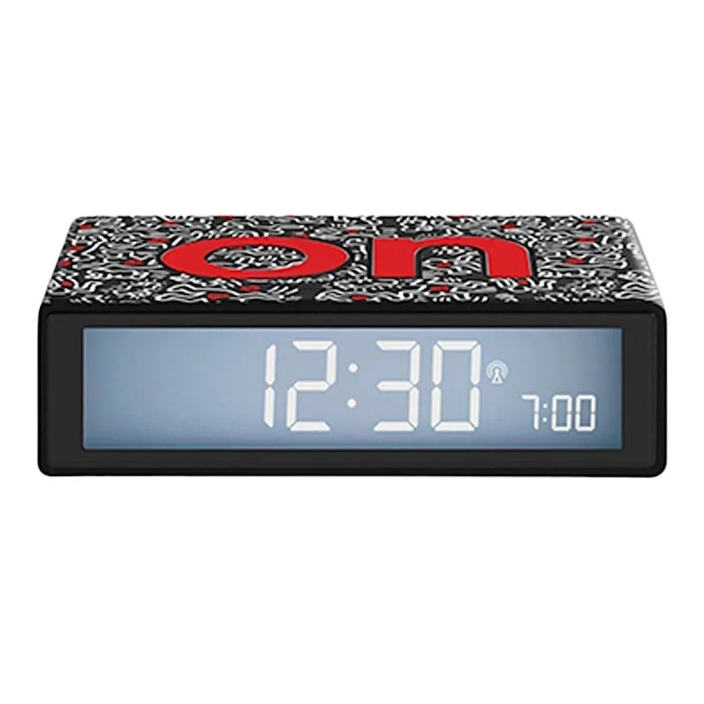 Digitální stolní budík Flip+ Lexon x Keith Haring v:1676128