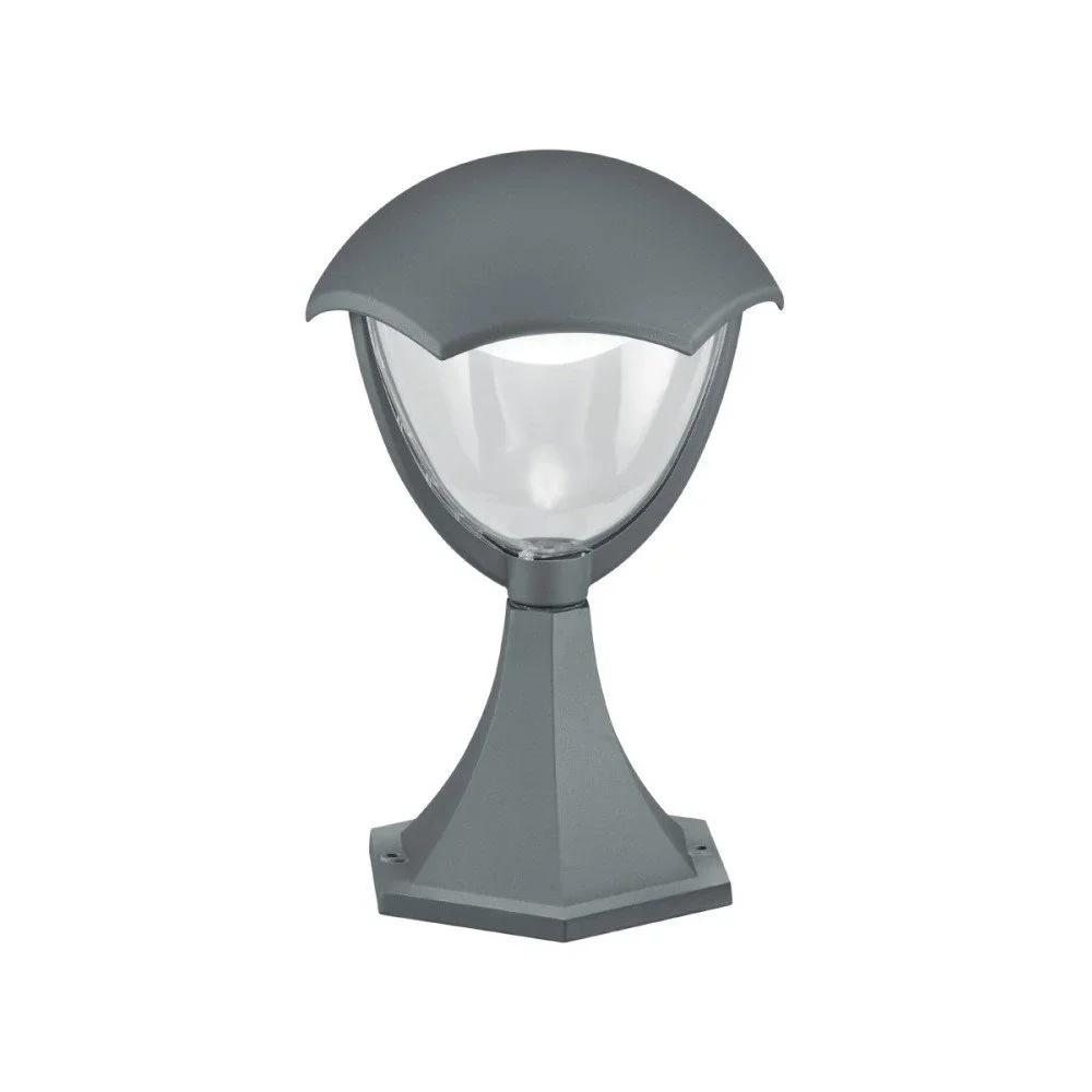 Šedé venkovní svítidlo Trio Gracht, výška 31 cm v:1012490