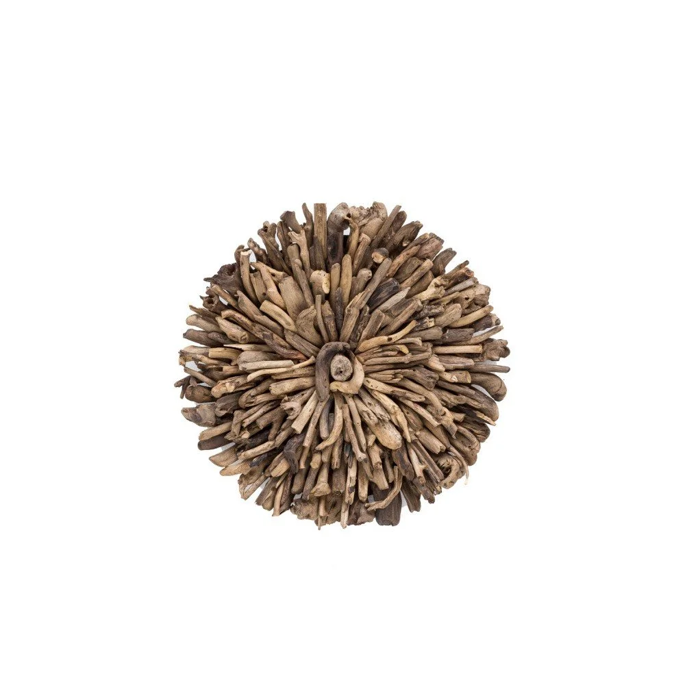 Nástěnná dekorace z recyklovaného dřeva WOOX LIVING Drift, ⌀ 70 cm v:1269386