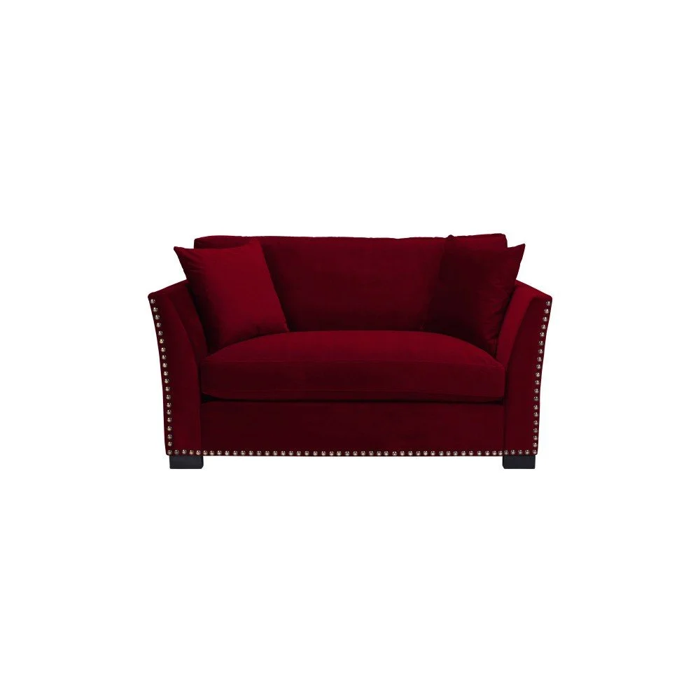 Červená dvoumístná pohovka THE CLASSIC LIVING Pierre v:1096518