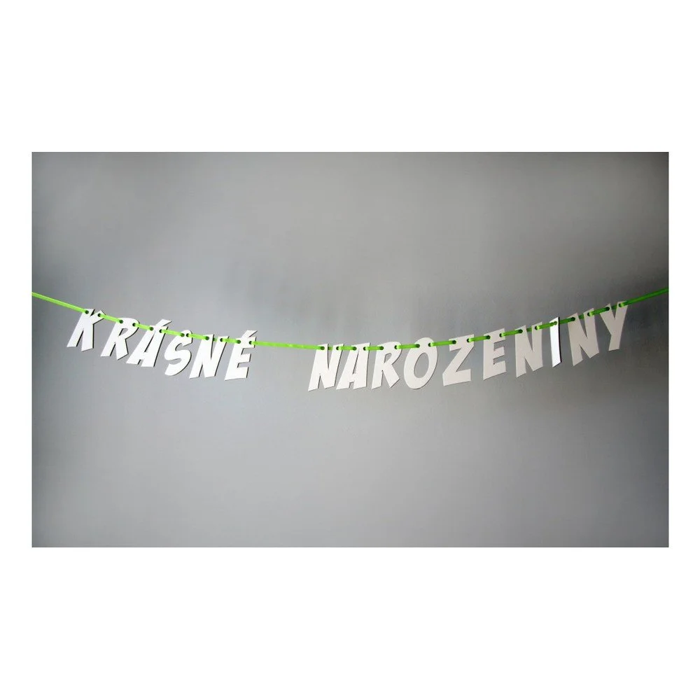 Narozeninová girlanda Unlimited Design for kids v:780564
