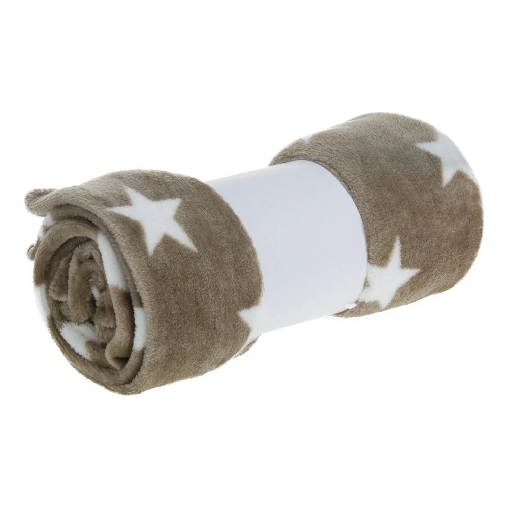 Deka Home Collection Beige Stars, 130 x160 cm v:727122