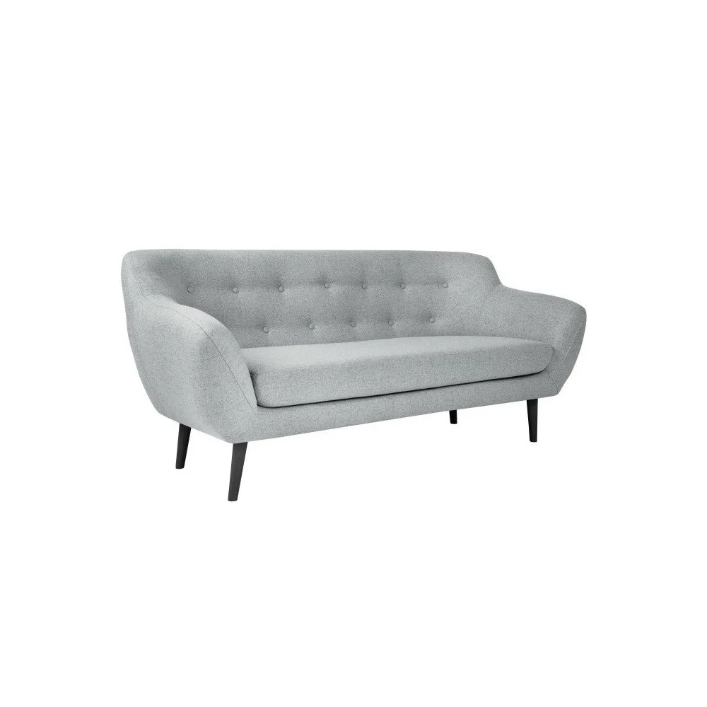 Světle šedá pohovka Mazzini Sofas Piemont, 188 cm v:1083220