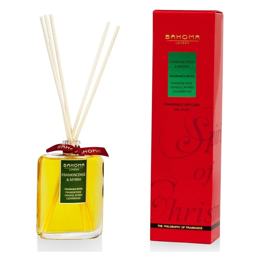 Vonný difuzér Bahoma, vůně kadidla a myrhy, 100 ml v:706288