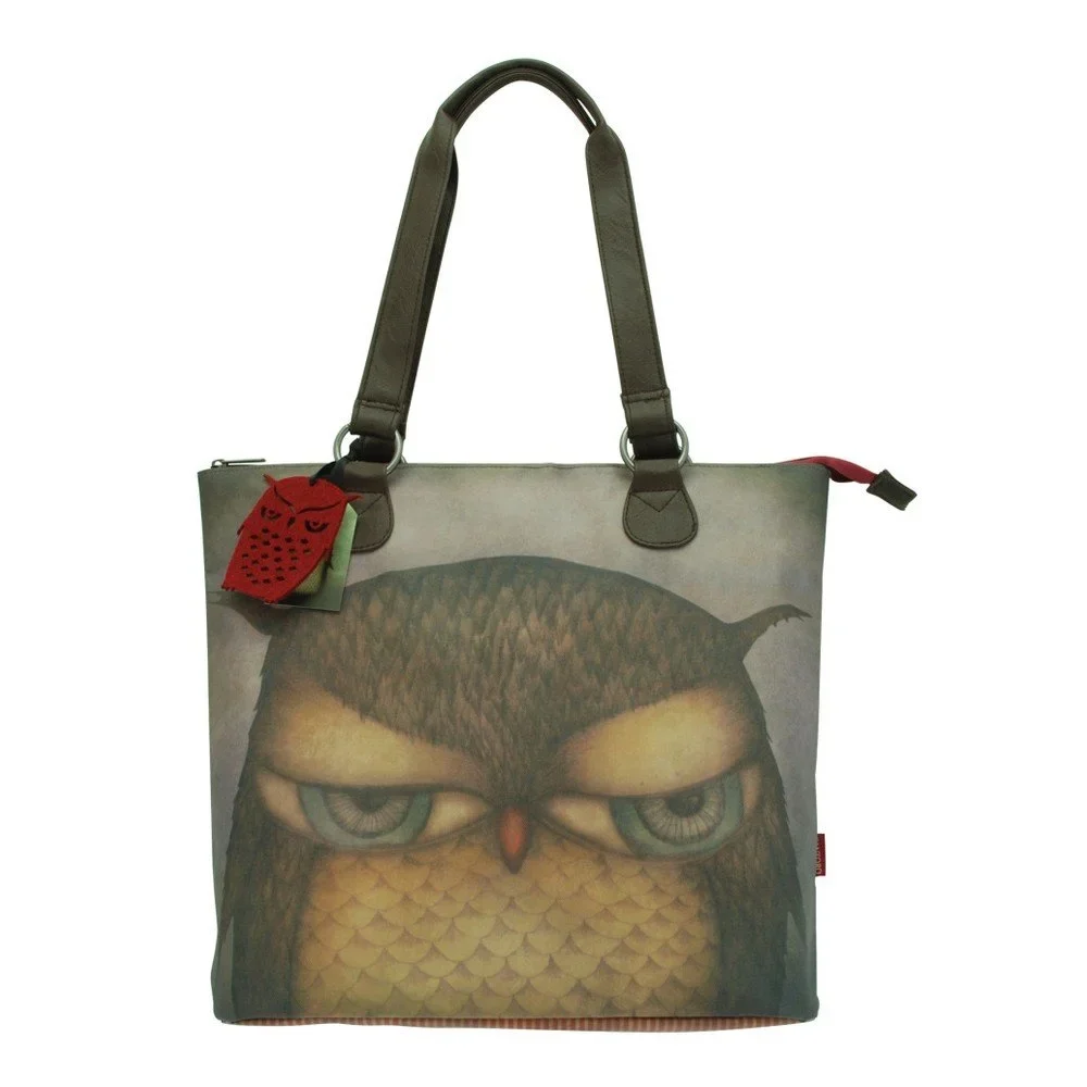 Taška Santoro London Grumpy Owl Coated Bag v:958780