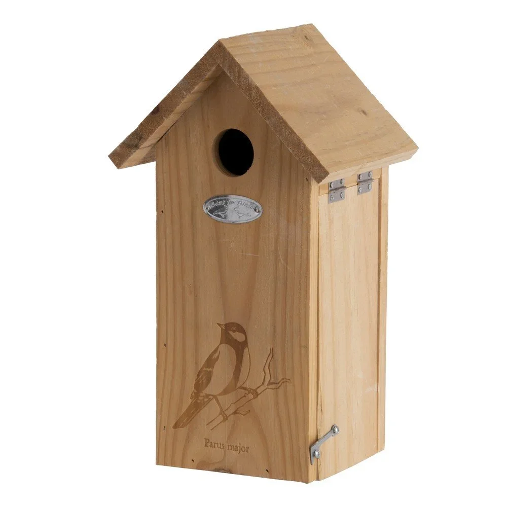Dřevěná budka pro sýkorky – Esschert Design v:1394049