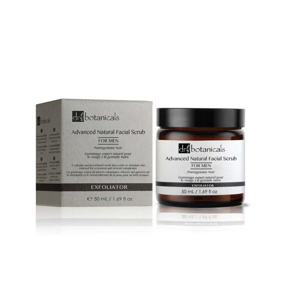 Čistící pleťový scrub Dr. Botanicals Pomegranate Noir Advanced Natural v:872496