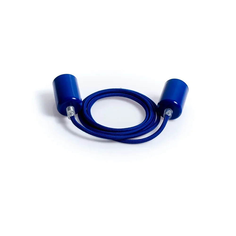 Stropní svítidlo Kolorowe Kable Loft Metal Line Cornflower Blue v:806994