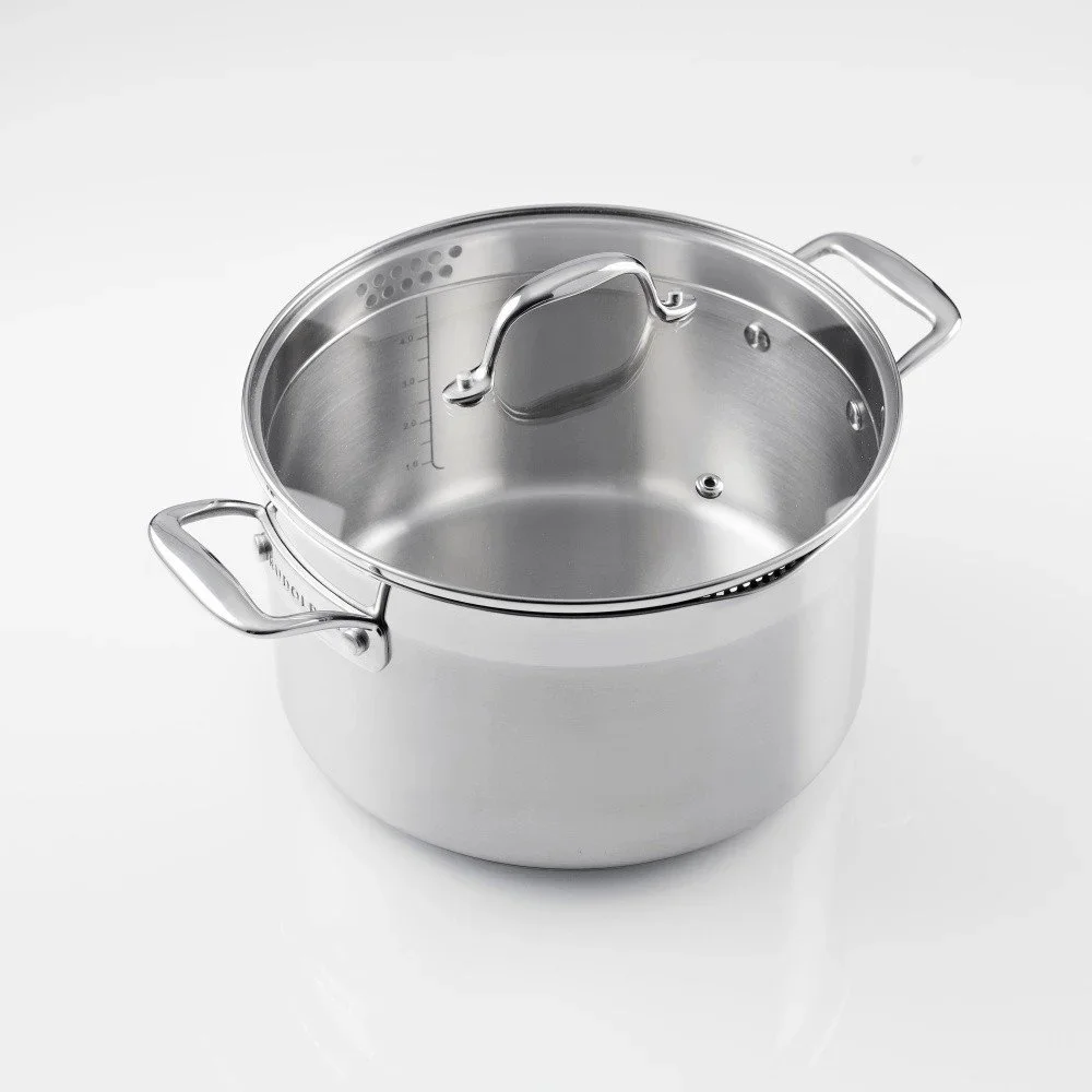 Hrnec z nerezové oceli Bergner Rudolph, ⌀ 24 cm v:1279756