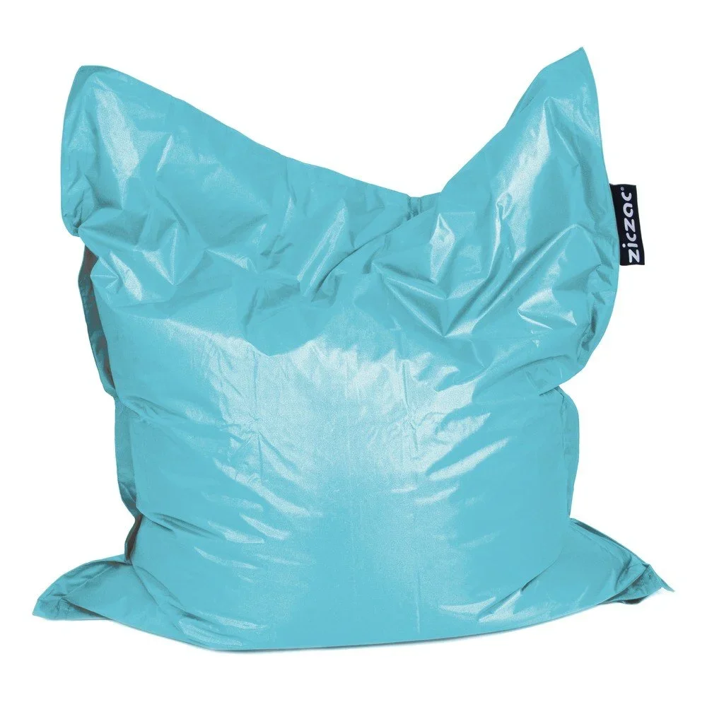 Tyrkysový sedací vak ZicZac Lazy v:745296