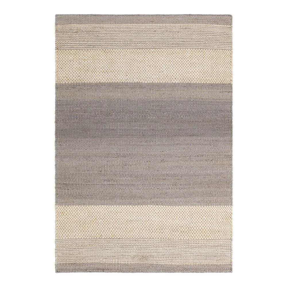 Šedo-krémový oboustranný ručně tkaný jutový koberec 200x300 cm Cedar – Asiatic Carpets v:1697062