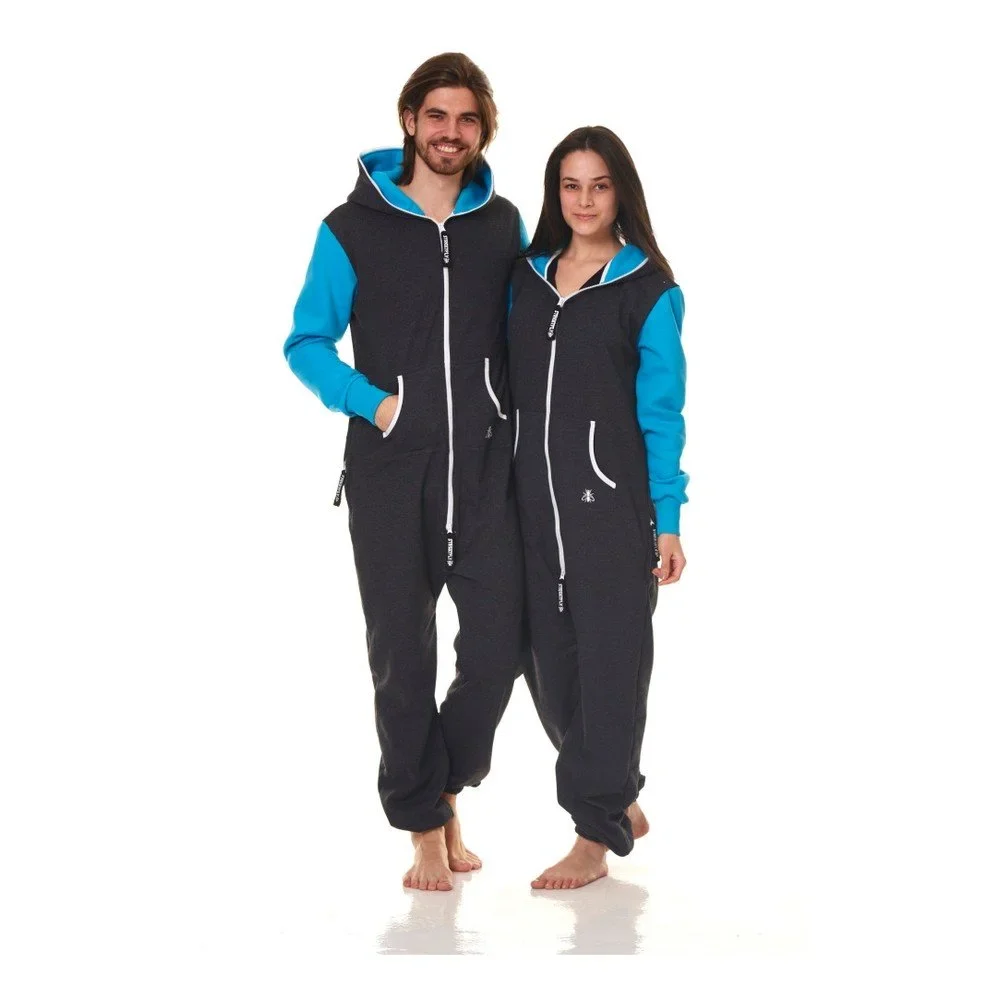 Černo-modrý domácí unisex overal Streetfly, vel. XL v:732656