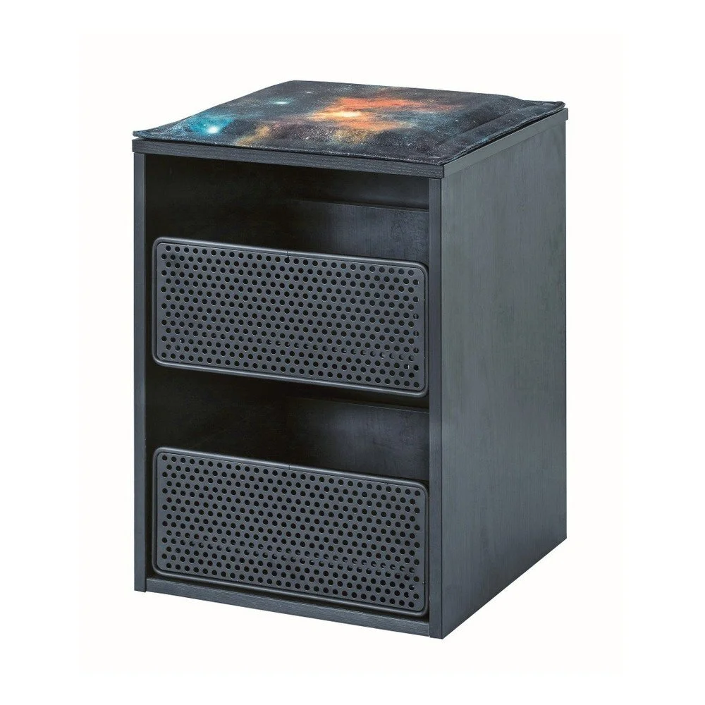 Černá skříňka Dark Metal Caisson v:1207960
