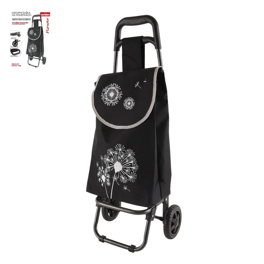 Nákupní taška na kolečkách Orion Flower v:1164114