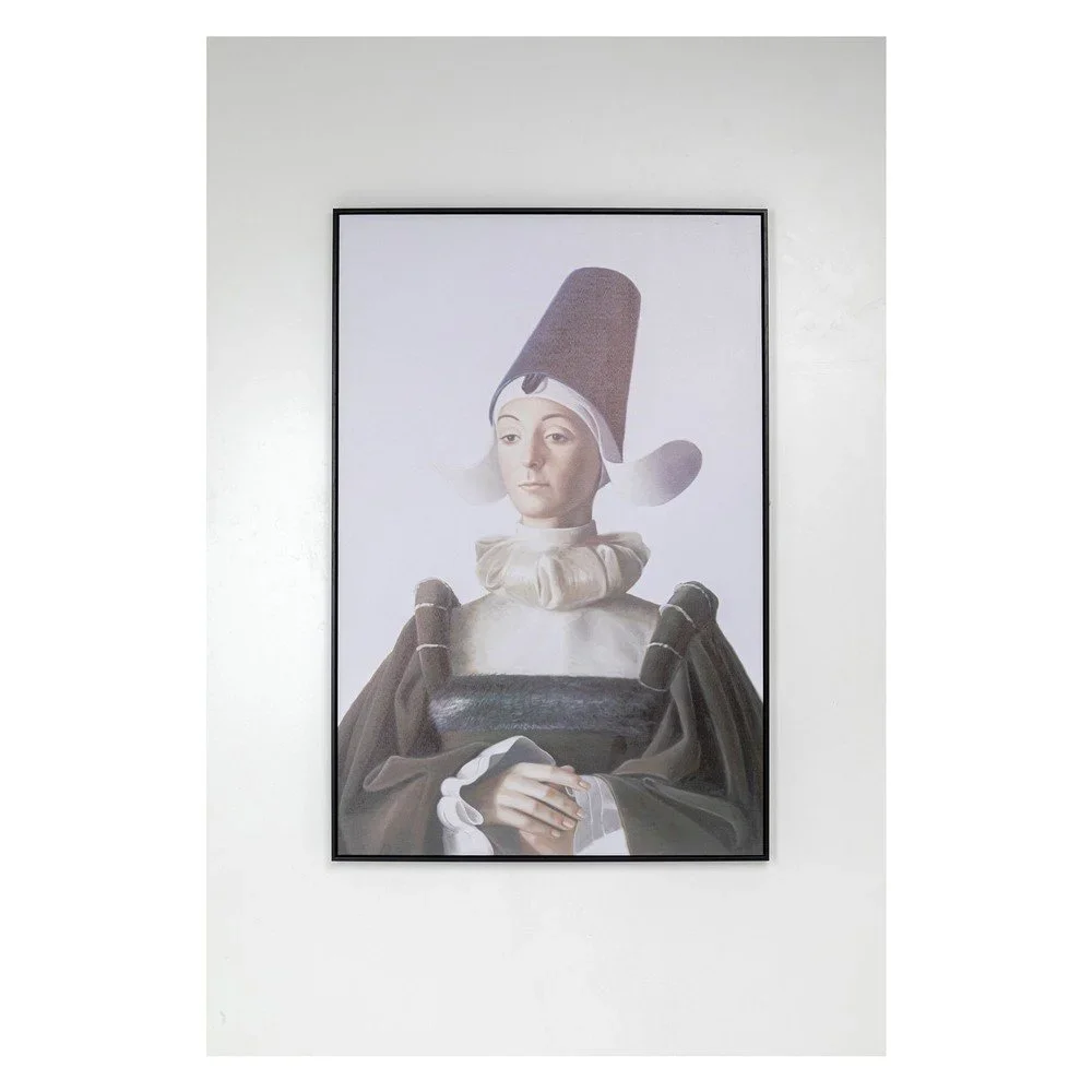 Obraz v rámu Kare Design Royal Lady, 120 x 80 cm v:1320954