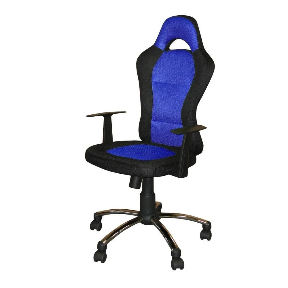 Modročerné kancelářské křeslo SOB Office v:868110