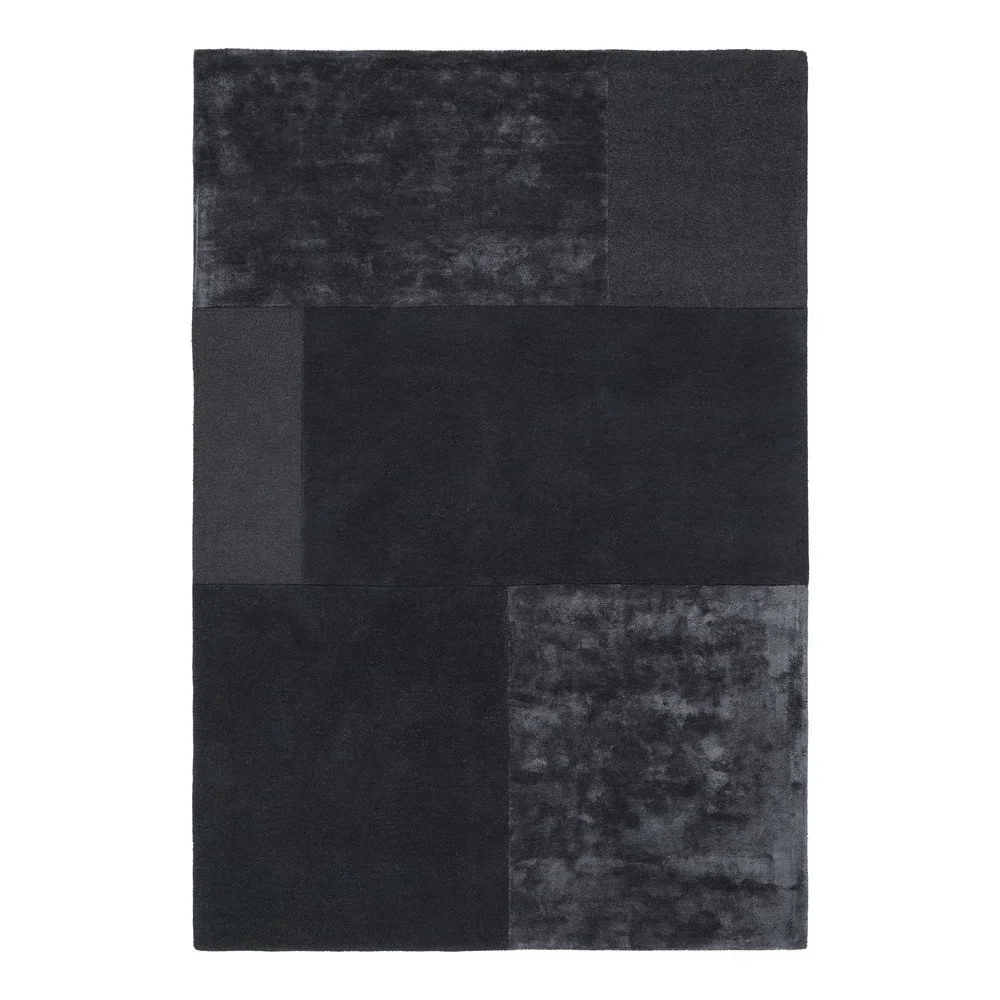 Antracitový koberec Asiatic Carpets Tate Tonal Textures, 120 x 170 cm v:1334718