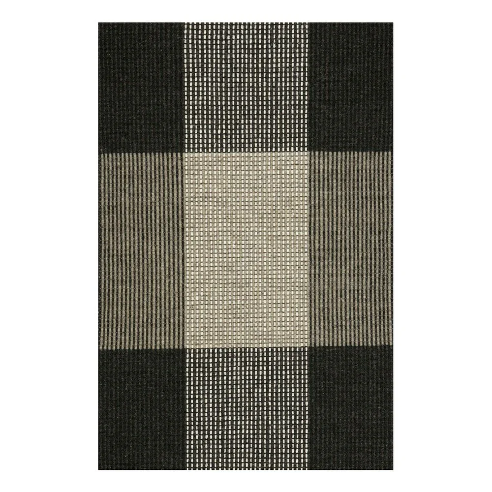 Šedý ručně tkaný vlněný koberec Linie Design Bologna, 50 x 80 cm v:927794