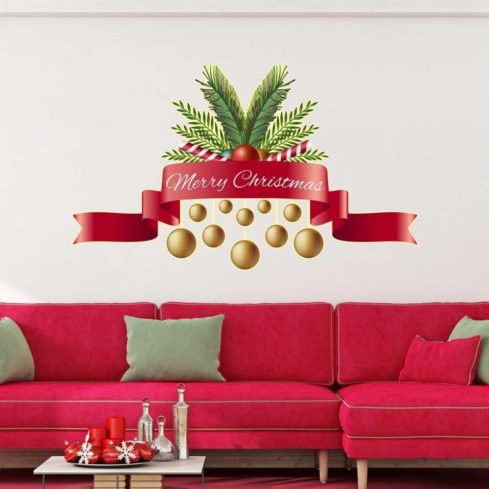 Vánoční samolepka Fanastick Christmas Avec Boules v:924722