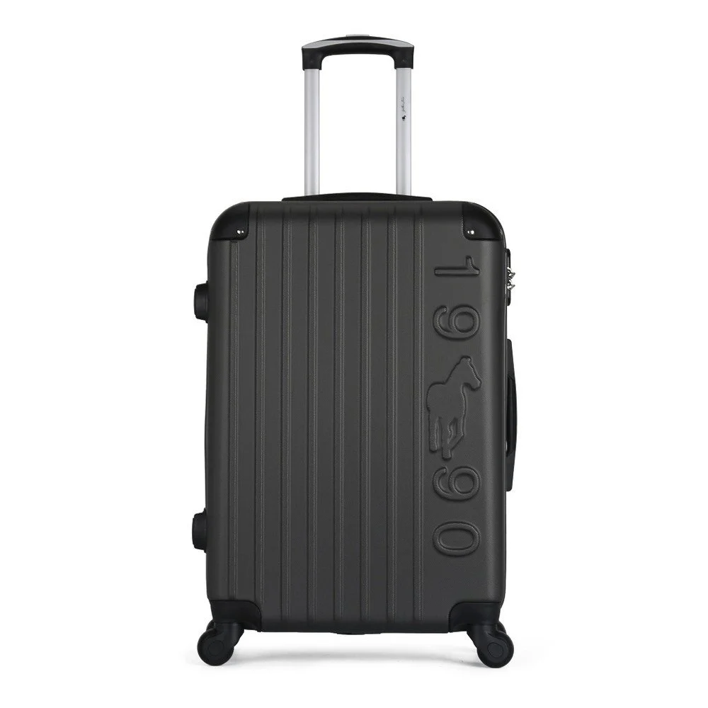 Tmavě šedý cestovní kufr na kolečkách GENTLEMAN FARMER Maresso Valise Grand, 93 l v:1097316