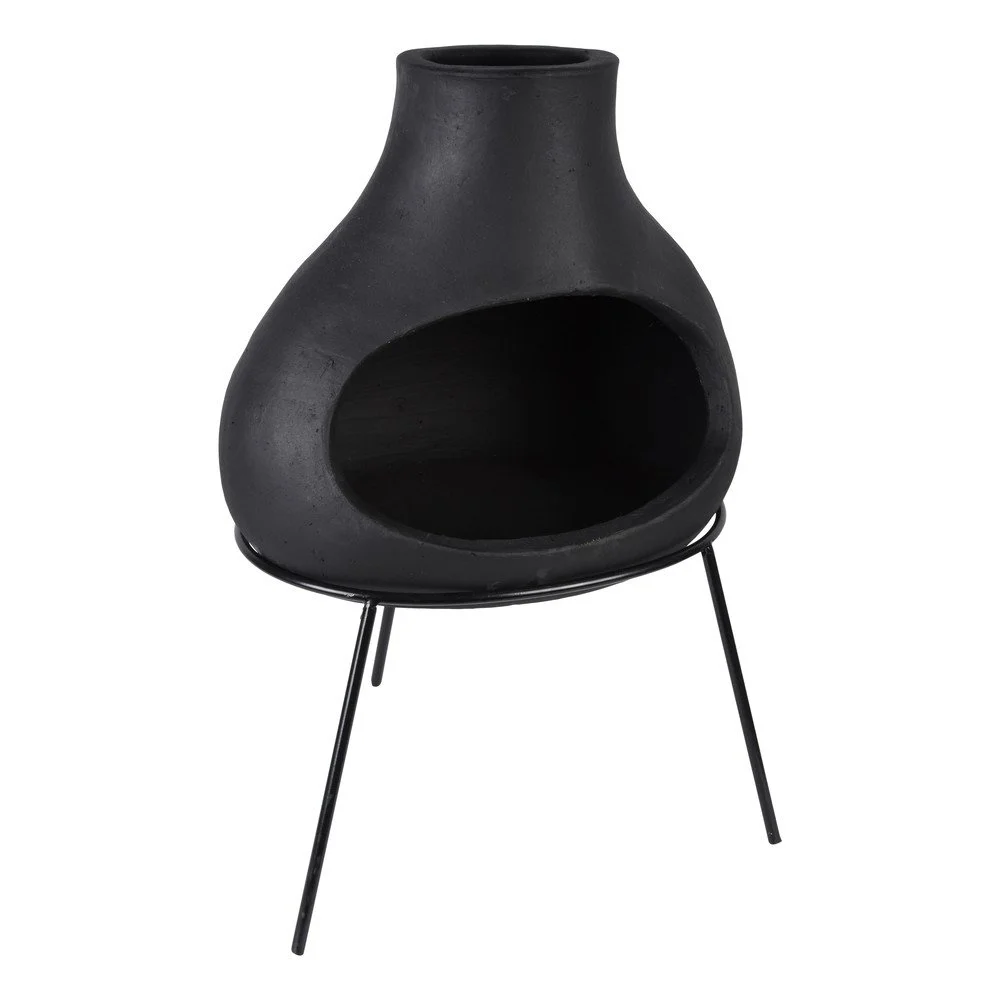 Černá krbová kamna Esschert Design Teracota v:1330230 Černá krbová kamna Esschert Design Teracota v:1330230