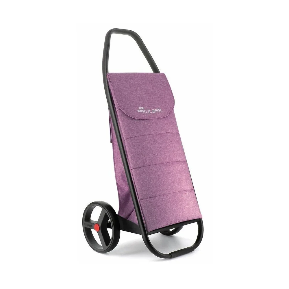 Nákupní taška na kolečkách 53 l Com Tweed Polar Black Tube – Rolser v:1653242