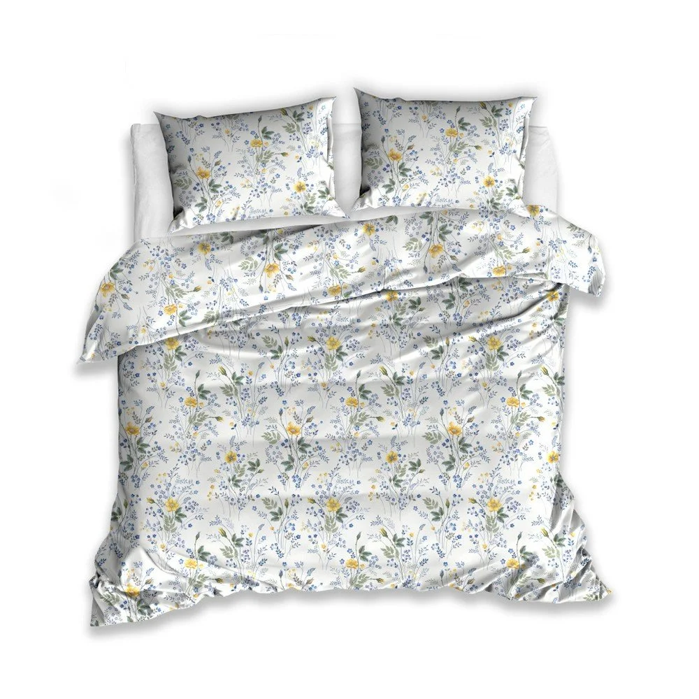Bavlněné povlečení na dvoulůžko s 2 povlaky na polštář CARBOTEX Buttercup, 160 x 200 cm v:1292758