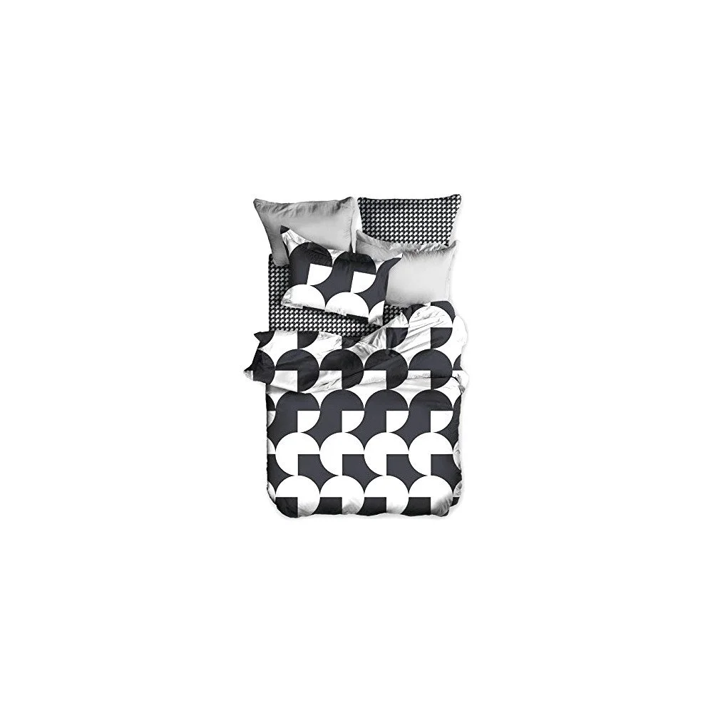 Povlečení z mikroperkálu na dvoulůžko DecoKing Basic Schach, 200 x 220 cm v:973914