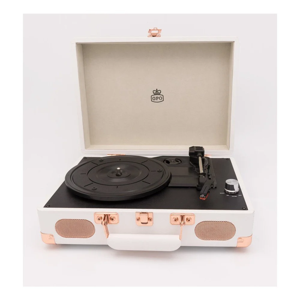 Bílý gramofon GPO Soho White v:1203970